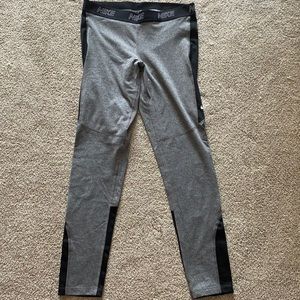 NIKE Grey & Black Dri-Fit leggings